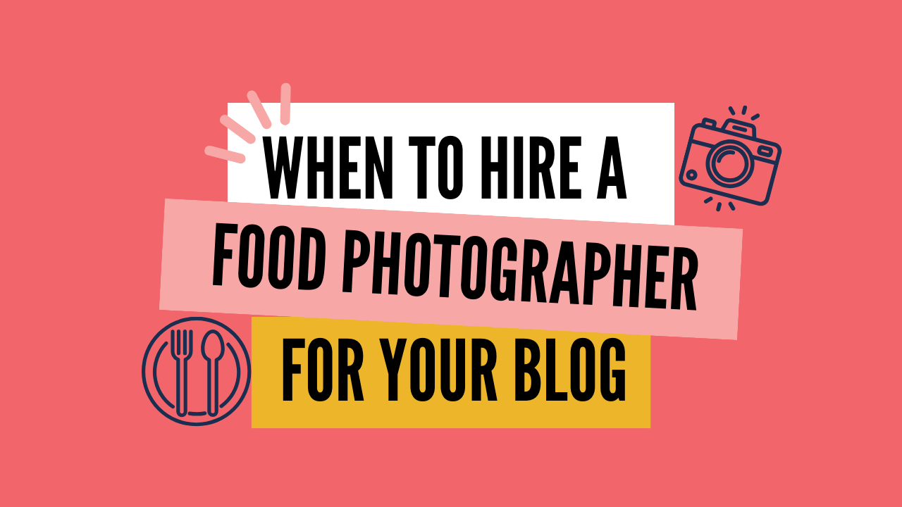 hire a food photographer